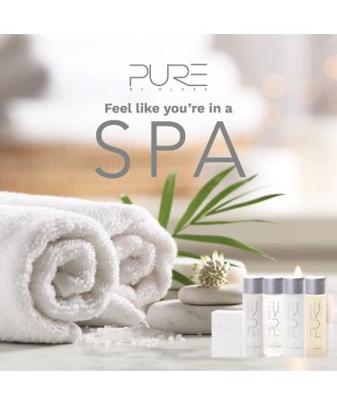 Pure by Gloss Gift Set - Fresh Lemon Scent for Hair and Skin - Shampoo, Conditioner, Body Wash, Lotion, Bar, Loofah - 8.5oz & 4oz - Cruelty Free - Buy Online on GoSupps.com