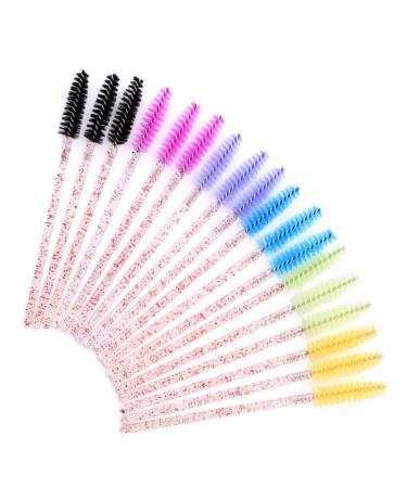 50pcs Green Disposable Eyelash Brushes & Spiral Wands - Mascara Applicators Eyelash Curlers & Eyebrow Combs for Perfect Makeup - Buy Online on GoSupps.com