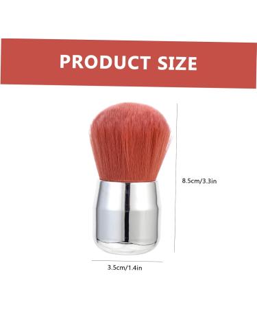 Mushroom Head Dust Brush Portable Foundation Brush Hairdressing Brush Eye Shadows Nail Brush Travel Powder Brush Travel Beauty Brush Electric Aluminum Tube Eyeliner Brush - Buy Online on GoSupps.com