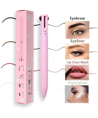 Stylo Maquillage 4 en 1 Stylo Maquillage 4 En 1 Imperm able Tenue Longue Naturelle | Crayon L vres Stabilo - Pour Quotidien Soir e Mariage cole Bureau Rendez-vous Plage Piscine - Buy Online on GoSupps.com