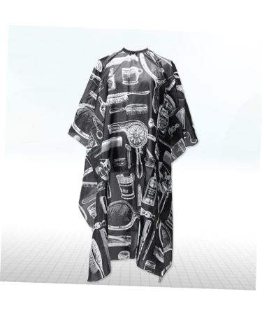 EXCEART 2pcs Professional Shampoo Barber Styling Cape Hairdressing Cloth Cape Apron Metal Button Major - Buy Online on GoSupps.com