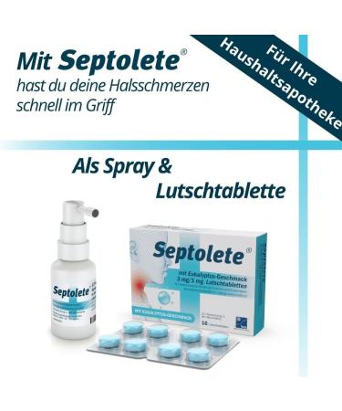 Septolet Spray - Fast Relief for Sore Throat | Buy Internationally Online - Buy Online on GoSupps.com