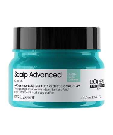 LOreal Serie Expert Scalp Advanced AntiOiliness 2In1 Deep Purifier Clay Mask 500ml