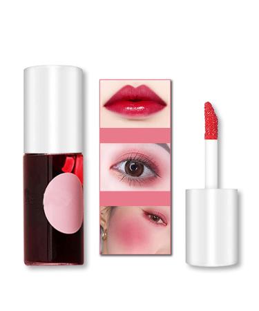 Lip Stain Tint Set  Mini Liquid Lipstick  Hydrating & Moisturizing Cheeks and Eyes  Waterproof  Long lasting  Easy Application  Shimmery  Natural Lip Gloss  Sexy Lip Color Makeup (3 WATERMELON)