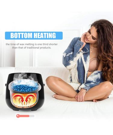 Intelligent LED Display Wax Warmer Set with 4 Wax Sticks Applicator - Premium Hair Removal Solution | International Shipping Available - Buy Online on GoSupps.com