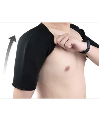 Buy Premium Shoulder Brace & Sports Shoulder Pad - Elastic Protector for Body Care | International Shipping Available - Buy Online on GoSupps.com