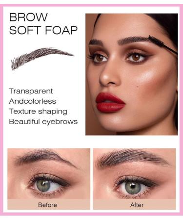 Brow Wax Clear Brow Soap Waterproof Brow Defining Wax Fixed Brow Eyebrow Gel Eyebrow Lifting and Defining - Buy Online on GoSupps.com