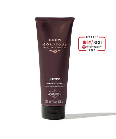 Buy Grow Gorgeous Intense Thickening Hair Shampoo | Biotin & Niacinamide | Caffeine-Enhanced for Thicker Hair | Vegan 8.45 Fl Oz - Buy Online on GoSupps.com