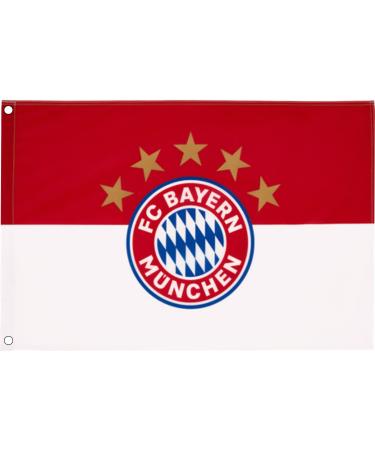 FC Bayern flag hoist flag original product 60 x 90 cm motif logo with 2 eyelets