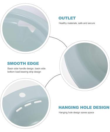 Healifty Sitz Bath Basin Bidet for Hemorrhoid Relief - Over-The-Toilet Design for Pregnant Women, Elderly, Post-Episiotomy Care - Blue - Buy Online on GoSupps.com