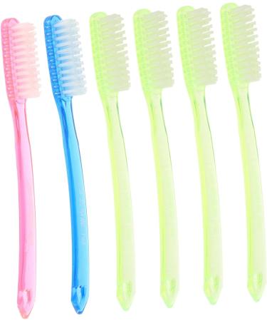 Partykindom 30pc Mixed Disposable Dental Floss & Hard Bristle Toothbrush Set for Adults - Perfect for Travel! - Buy Online on GoSupps.com