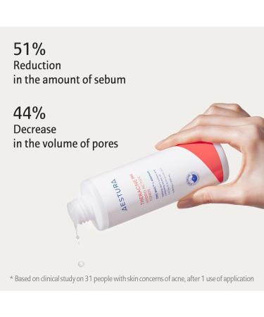 Aestura Theracne365 Hydro Active Toner for Acne-Prone Skin | Reduce Oil & Improve Texture | Soothing Zinc & BHA | Non-Comedogenic 6.76 Fl Oz - International Shipping Available - Buy Online on GoSupps.com