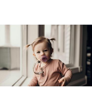 Silicone Leopard Printed Pacifier Clip by Three Little Tots | Modern, Short & Safety Tested - Buy Online on GoSupps.com
