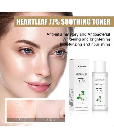 Heartleaf 77% Soothing Toner for Deep Hydration & Skin Purification | Best Facial Care for Sensitive & Oily Skin (3.52 Fl.Oz) - International Shipping Available - Buy Online on GoSupps.com