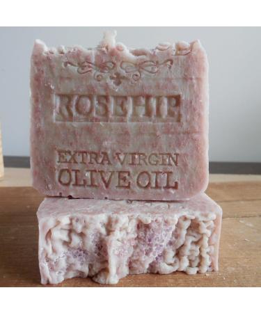 Natural Handcrafted Soap Grandma's Vegan Soap - Brazilian Rosehip Oil Organic Olive Oil and Mediterranean Sea Salt Handmade ! - Buy Online on GoSupps.com