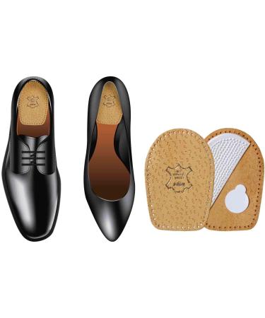 Orthopedic Heel Spur Insoles & Pads - Leather Shoe Insoles for Men & Women (41-43 EUR) | Improve Comfort & Support - Buy Online on GoSupps.com