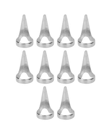 10 pieces of hair cutting tools hair separation and selection tools metal hair separating ring hair separating ring for producing braids highlighting the weaving of hair color and hair extensions hair selection ring - Buy Online on GoSupps.com