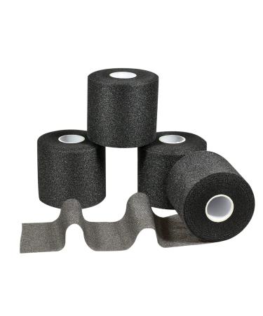 Qigui 4 Roles Athletic Tape Foam Underwrap Bandage Foam pre-WRAP Sports Tape for ankle wrist hands and elbow knees 2.75 inches x 89 feet skin injuries and adhesive residues - Buy Online on GoSupps.com