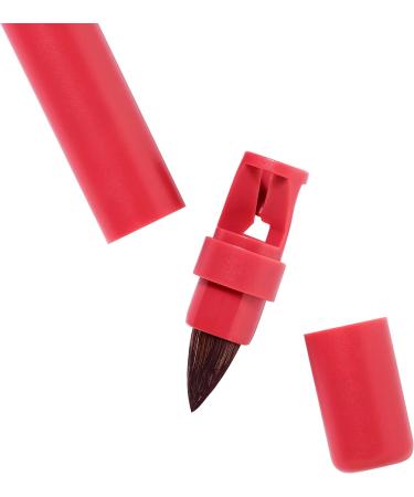 3INA Makeup Automatic Lip Pencil 334 - Vivid Pink Longwear Waterproof Lip Liner with Sharpener & Brush - Vegan & Cruelty-Free - Buy Online on GoSupps.com