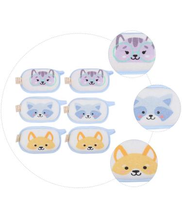 Lurrose 6Pcs Baby Bath Sponge | Cartoon Animal Design | Absorbent Exfoliating Shower Sponge for Kids | Ultra Soft Foam Body Scrubber for Boys and Girls | Mixed Pattern - Buy Online on GoSupps.com