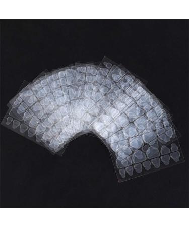 Beaupretty Nail Glue Tapes - 10 Leaves Clear Self-Adhesive Double-Sided Nail Sticker Tool for Manicure & Toenail Tips - Buy Online on GoSupps.com
