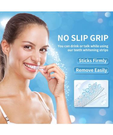 DeepKlean White Teeth Whitening Strips - Enamel Safe, Express 3-Day Results, 28 Strips for Sensitive Teeth, Peppermint Flavor - Buy Online on GoSupps.com