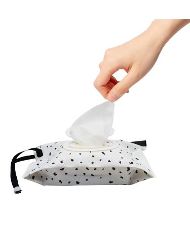 Eco-Friendly Gajicu Travel Containers - 4 Pack Reusable Wet Wipe Dispenser for Baby & Cleaning Towels - Buy Online on GoSupps.com