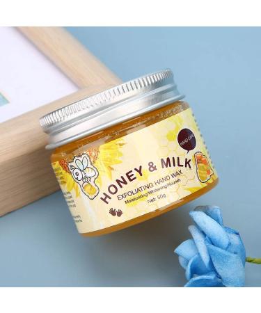 50g Milk Honey Exfoliating Hand Care Mask - Moisturizing Hand Wax for Soft Hands - Foot & Hand Care - Buy Online on GoSupps.com