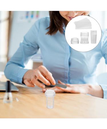 3 Sets Nail Art Silicone Stamp Diy Nail Art Supplies Transparent Nail Stamper Silicone Nail Stamper Head Manicure Kit Silicone Stampers Silica Gel The Se Frosted Sealing Ring - Buy Online on GoSupps.com