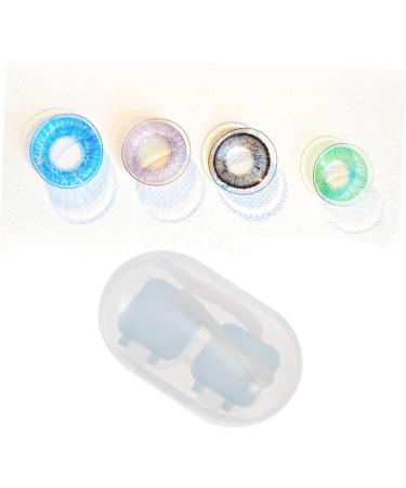 Homsfou 5-Sentence Push Glasses Case for Contact Lenses | Stylish Storage Container for Short-Sight Eye Lenses | Durable & Compact Contact Lens Holder - Buy Online on GoSupps.com