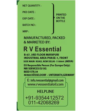 R V Essential Pure Almond Carrier Oil 100ml (3.38oz)- Prunus Dulcis (100% Pure and Natural Cold Pressed) Prunus 3.38 Fl Oz (Pack of 1) - Buy Online on GoSupps.com