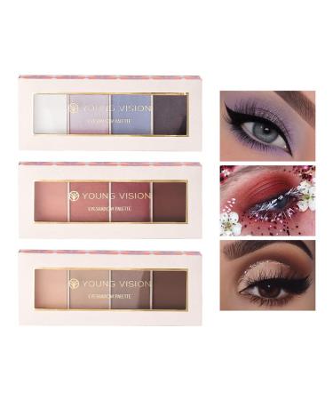 UOCK Highly Pigmented Matte & Pearlescent Four-Color Eyeshadow Palette - Long-Lasting Waterproof Makeup - Buy Online on GoSupps.com