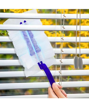 Dewedrt 20PCS Blue Dusters Refills for Dusters Disposable Electrostatic Duster for Cleaning Manual Easy to Use with Dust Refill - Buy Online on GoSupps.com