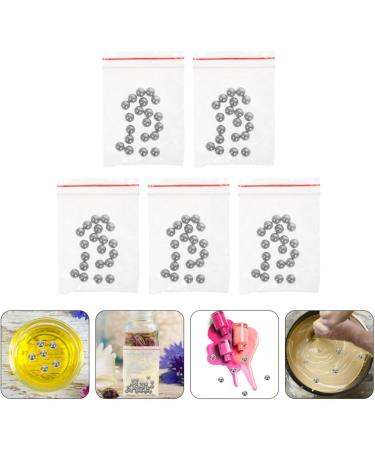 MERRYHAPY 5 Nail Stirring Ball Nail Polish Balls Stainless Steel Balls Paint Mixing Agitator Balls Nail Polish Mixing Agitator Balls Stainless Nail Polish Ball Mixing Steel Balls - Buy Online on GoSupps.com