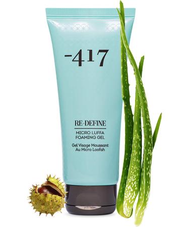 417 Dead Sea Cosmetics Redefine Facial Micro Luffa Foaming Gel - Purifying Cleanser | Daily Face Wash - Buy Online on GoSupps.com