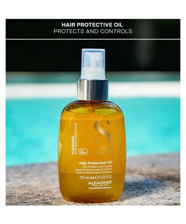 Alfaparf Milano Semi di Lino Sunshine Protective Hair Oil - UV Filter Two-Phase Spray Serum for Shiny Soft and Protected Hair | International Shipping Available - Buy Online on GoSupps.com