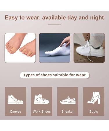 Obidodi 5pcs Cuttable Toe Cushions - Elastic Fabric with Silicone Gel Lining - Toe Sleeve Protectors for Pain Relief - Corns, Blisters, Calluses - S Diameter 1.5CM - Buy Online on GoSupps.com