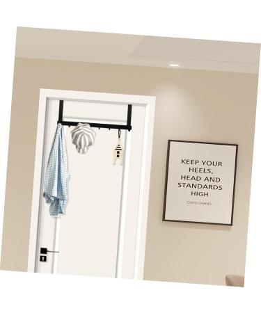 MILISTEN Space Aluminum Door Hanger Towel Rack Over The Door Hanger Over Door Hangers Hooks Cabinet Door - Buy Online on GoSupps.com