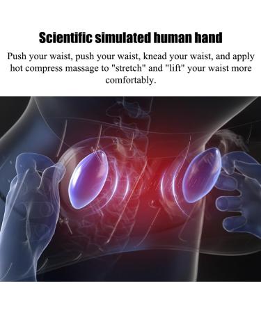 RKXKJ Electrical Backrest - Traction Correction Device for Spine | 3 Automatic Modes & Heating Levels | Deep Muscle Stimulation - Buy Online on GoSupps.com