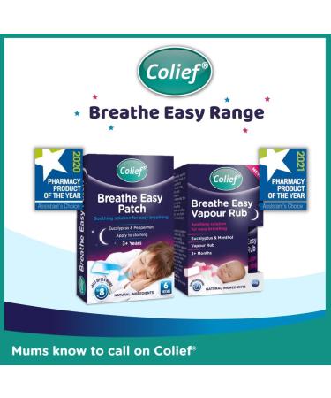 Colief Breathe Easy Bundle: Vapor Rub & Patches for Clear Breathing - Buy Online on GoSupps.com