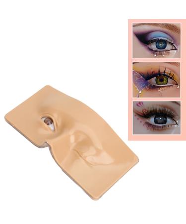 Makeup Practice Kit | Eyeliner Face Board & False Eyelashes for Beginners | Professional Training Tool (Wheat Skin - Buy Online on GoSupps.com