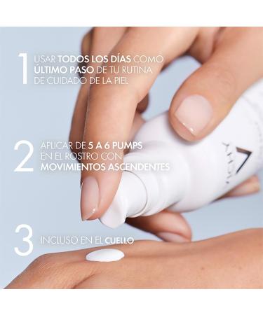 Vichy Capital Soleil UV-Age Daily Anti-Aging Sun Fluid SPF50+ Anti-Wrinkle and Anti-Dark Spot Effect Enriched with Niacinamide Probiotics Peptides and Vichy Volcanic Water 80 ml - Buy Online on GoSupps.com