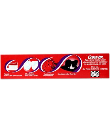 Close-Up Toothpaste Gel Freshening Red 6 oz (Pack of 10) - Buy Online on GoSupps.com