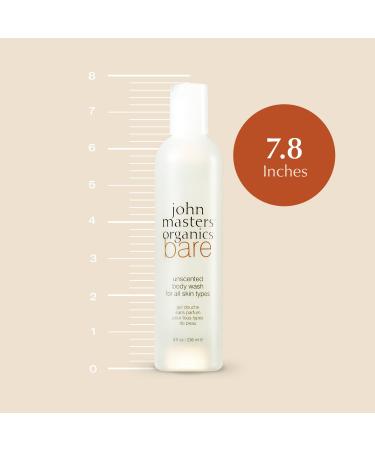 Buy John Masters Organics Bare Unscented Shower Gel - 236 ml | Premium Natural Skin Care | Fast International Shipping - Buy Online on GoSupps.com