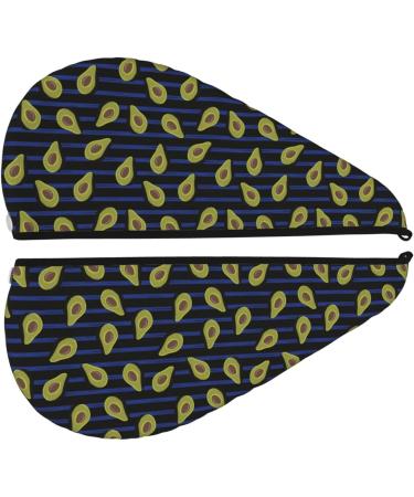 Hair Towel Wrap - Quick Drying Turban with Button | Avocado Hair Drying Towel for Effortless Results - Buy Online on GoSupps.com