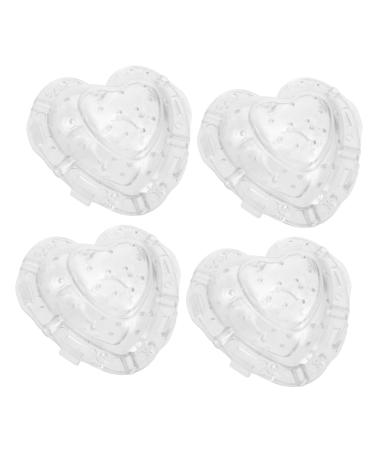 NUOBESTY 4pcs Heart Strawberry Mold Vegetables Fruit Shaping Molds Pear Melon Supply Watermelon Stereotypes