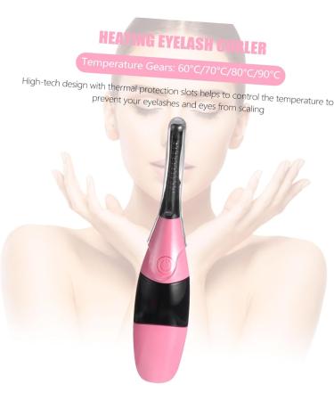 MERRYHAPY Rechargeable Eyelash Curler & Brush - Professional Beauty Tool for Stunning Lashes | USB Mini Eyelash Curling Clips - Buy Online on GoSupps.com
