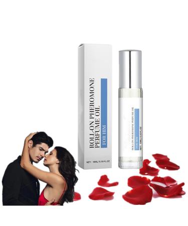 Pheromones Perfumes for Women Infused Essential Oil Perfume with Natural Floral Fragrances Enhance Scents Pheromones Light Perfume Travel Size Refreshing Long-Lasting Pheromones Cologne (1pc-A)