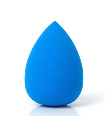 Makeup Sponge Makeup Sponge Concealer Smooth Cosmetic Powder Puff Cut Shape Foundation Water Drop Bevel Make Up Blender Tool Wholesale Makeup Sponge Holder(Dark Blue)