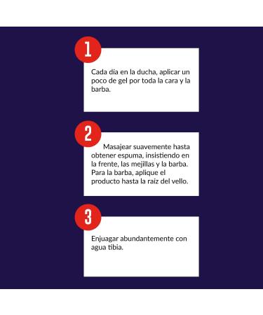 Blond pil Homme - Men's Facial Cleansing Gel Cleans softens and smoothes hair for men's beard care. Pack of 2. Made in France 150ml Tube - Buy Online on GoSupps.com
